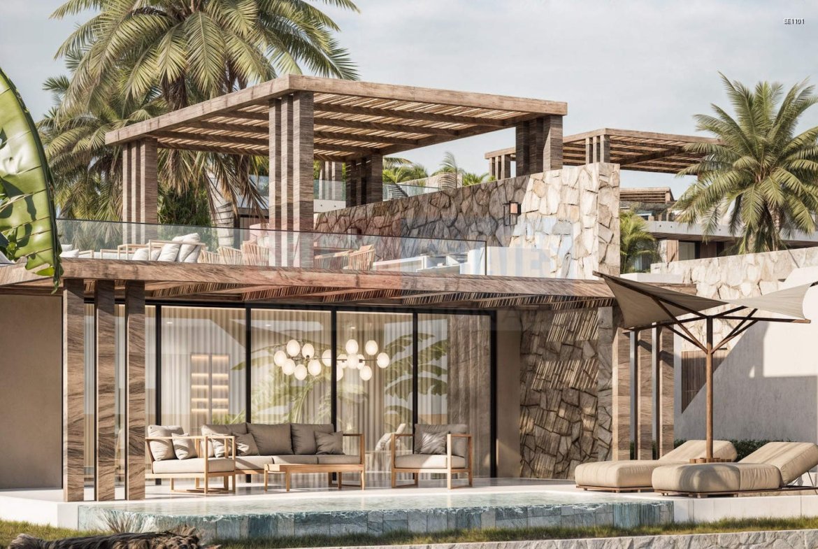 Luxury Seafront Bungalow in Esentepe