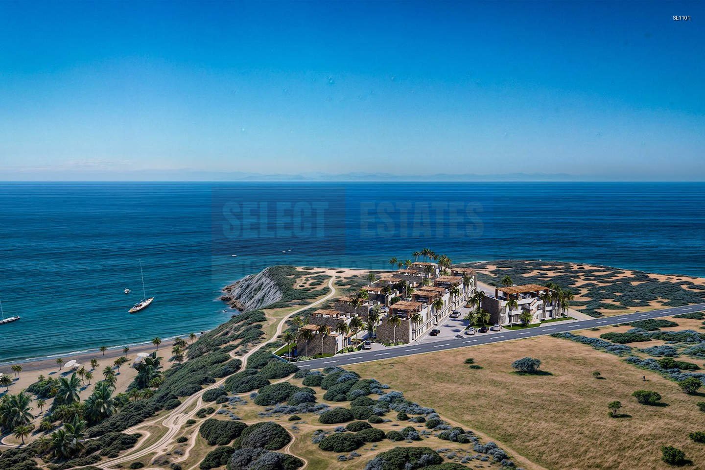 SE1101_021 Luxury Seafront Bungalow in Esentepe