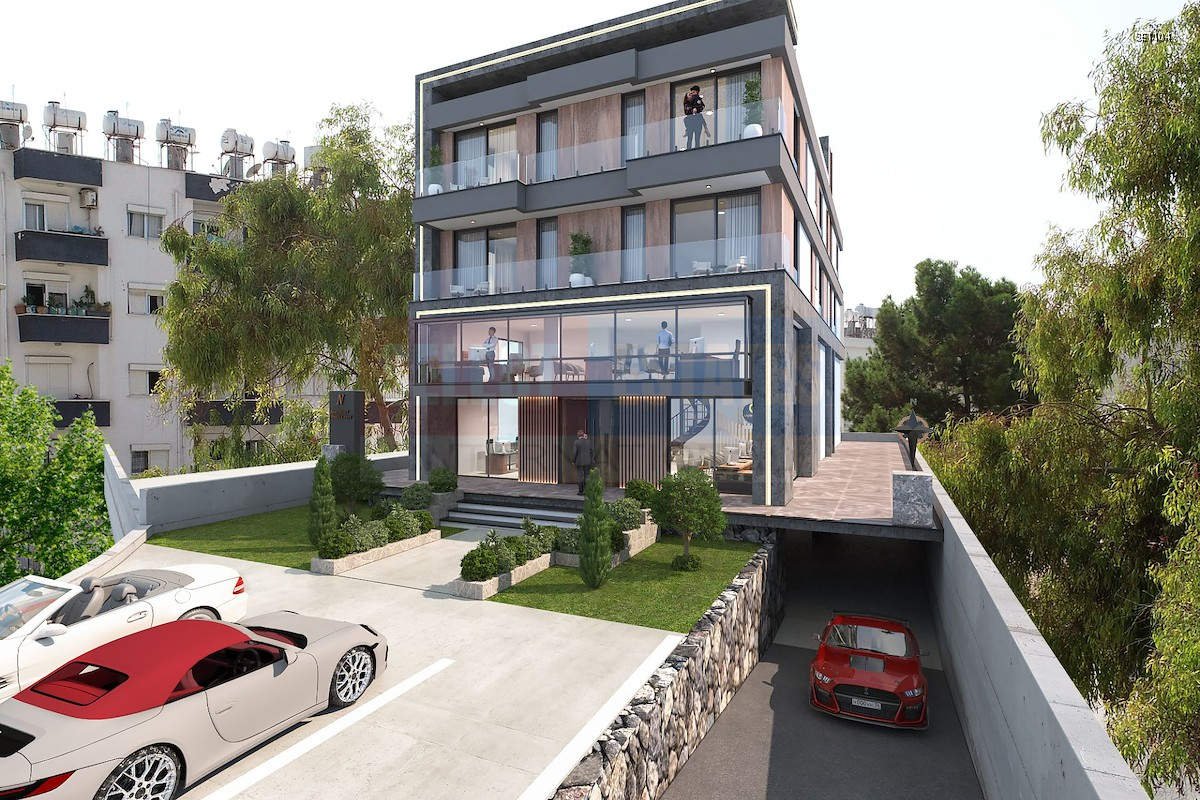 SE1104_001 Immediate Delivery Loft Apartment in Alsancak