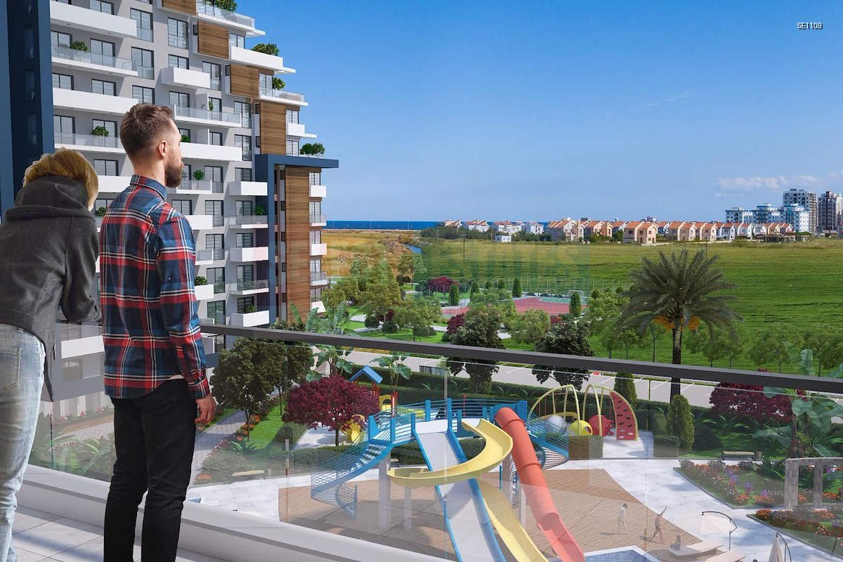 SE1109_009 İskele Long Beach Ready Apartment