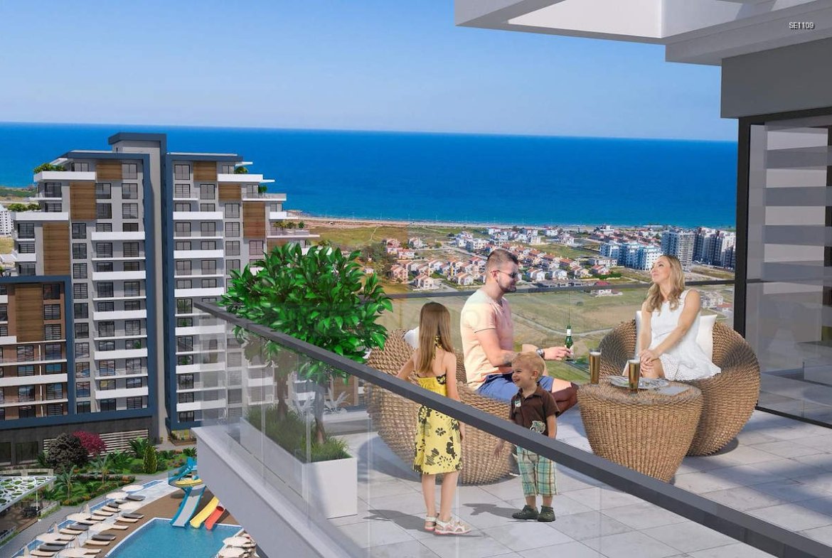 İskele Long Beach Ready Apartment