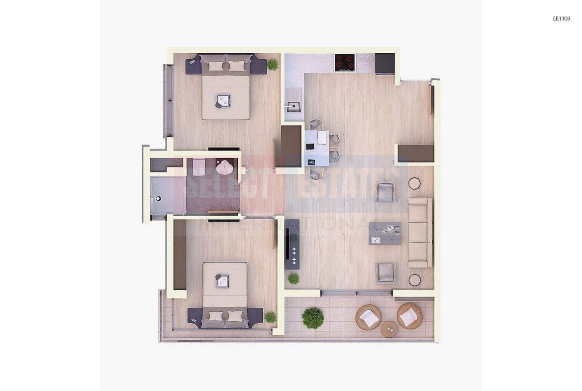 İskele Long Beach Ready Apartment