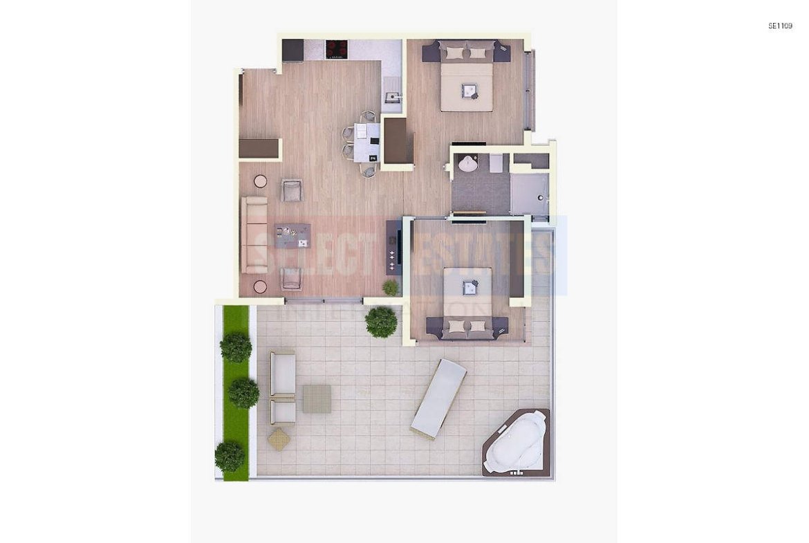İskele Long Beach Ready Apartment