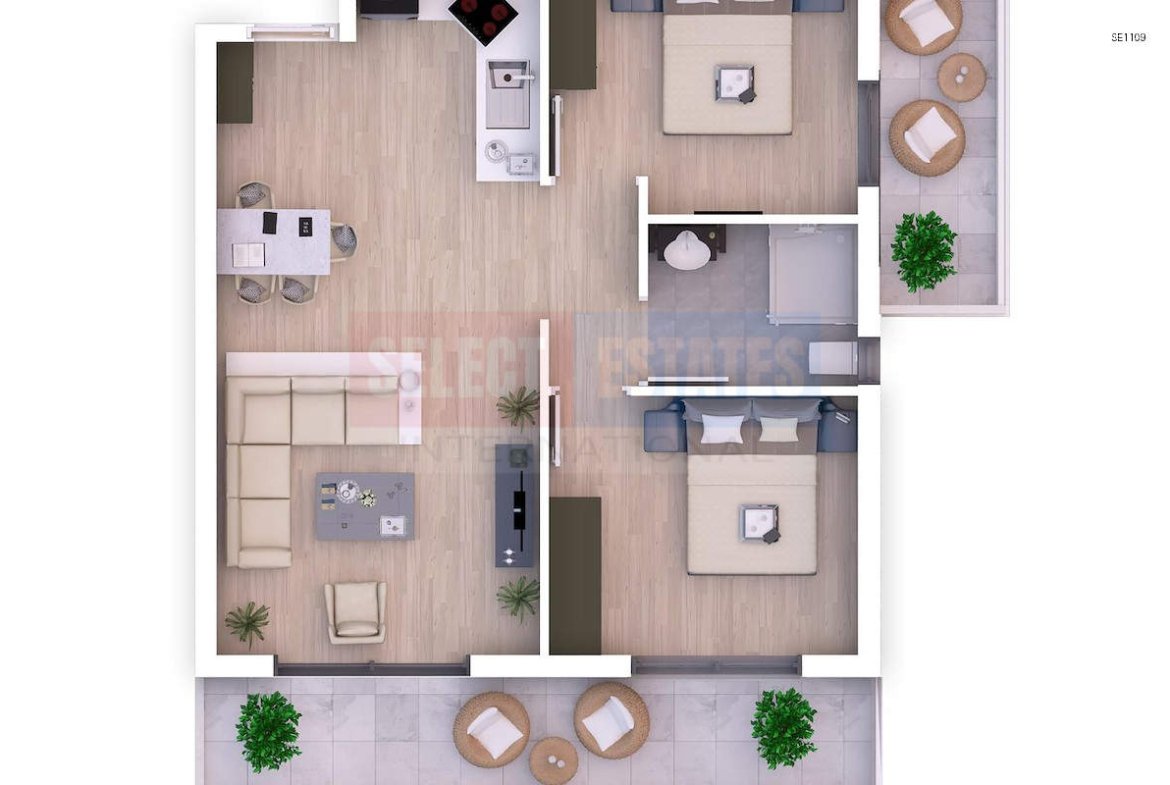 İskele Long Beach Ready Apartment