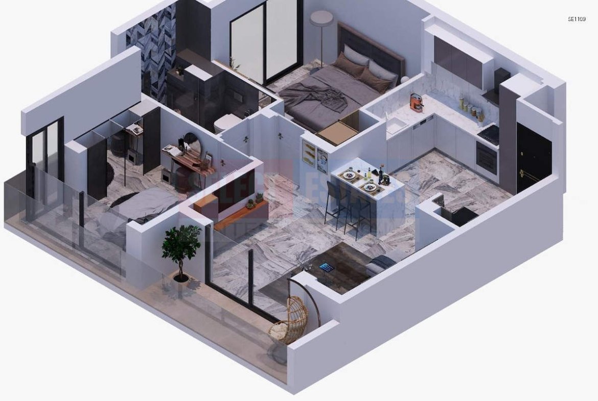 İskele Long Beach Ready Apartment