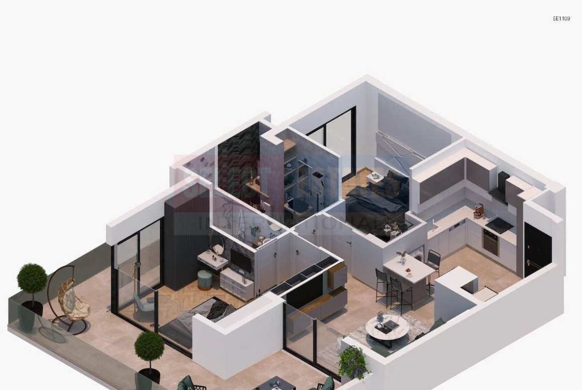 İskele Long Beach Ready Apartment