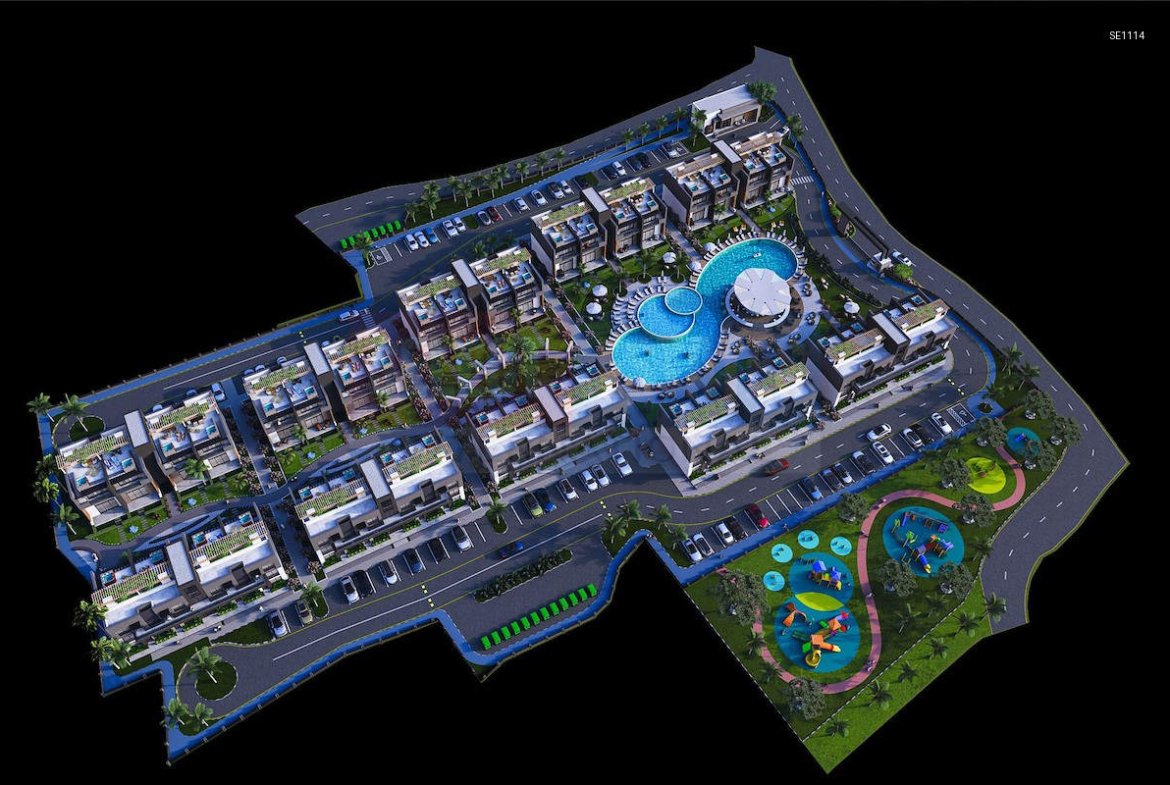 Modern Duplex Apartment in Sipahi