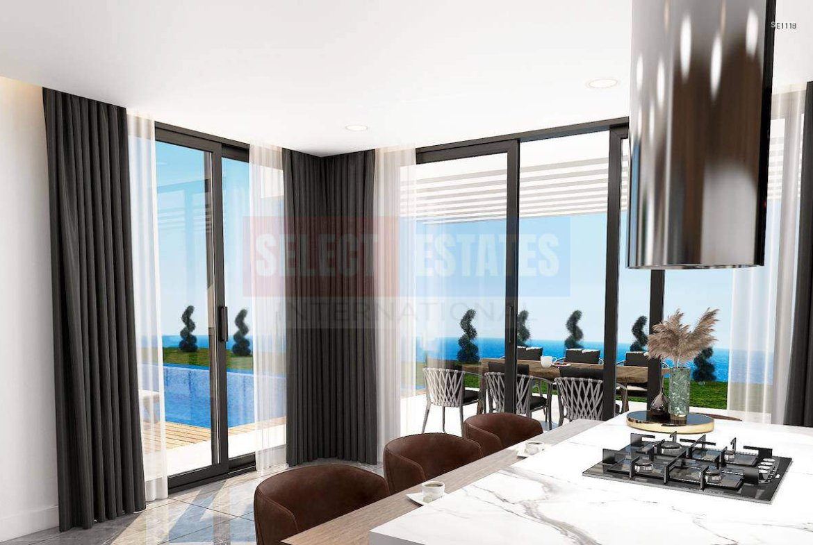 Luxury Villa with Sea View in Çatalköy