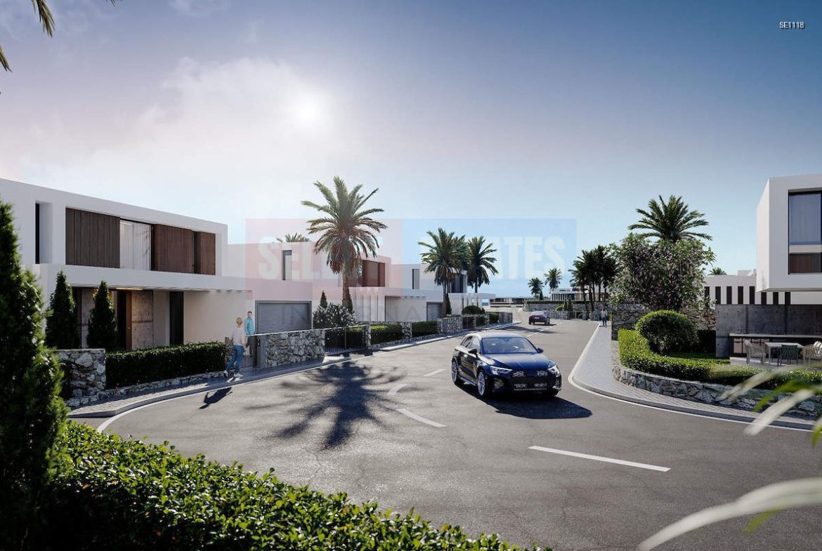 Luxury Villa with Sea View in Çatalköy