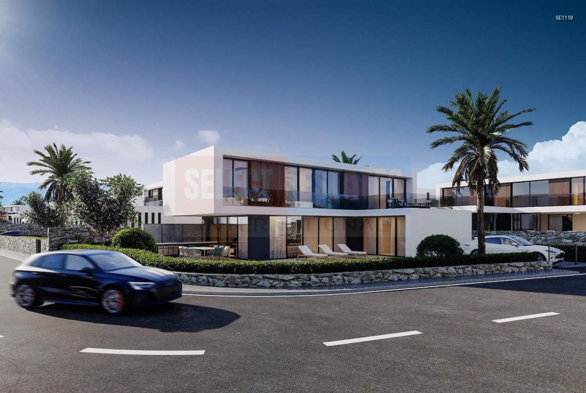 Luxury Villa with Sea View in Çatalköy