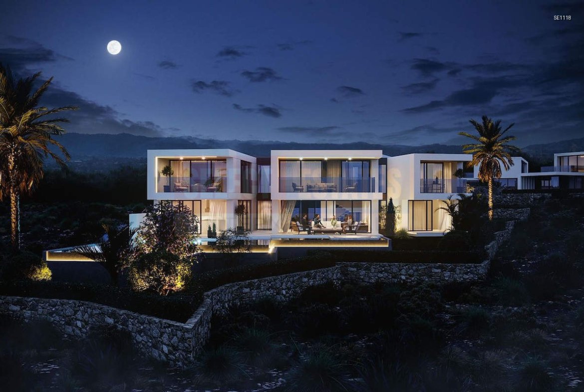 Luxury Villa with Sea View in Çatalköy