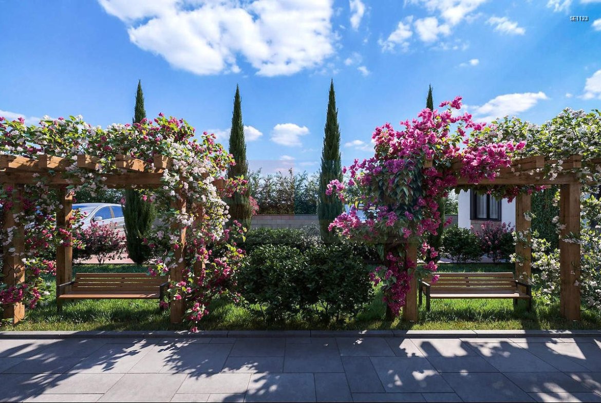 Immediate Delivery Garden Apartment in Lapta
