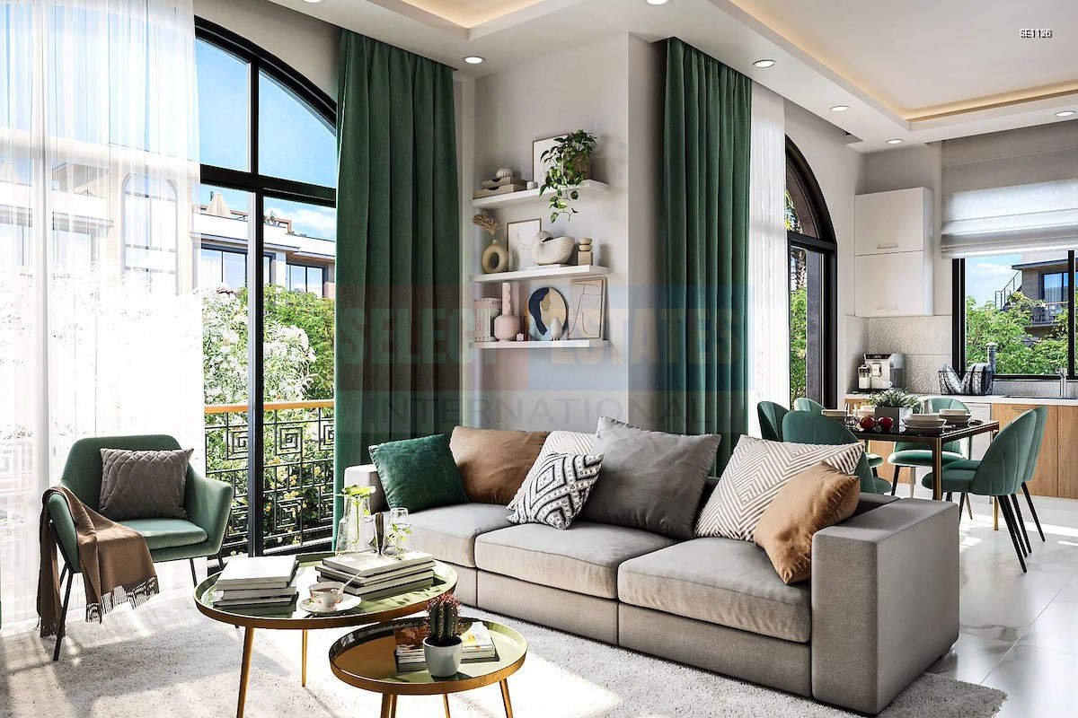 SE1126_001 Ready Penthouse with Sea View in Lapta