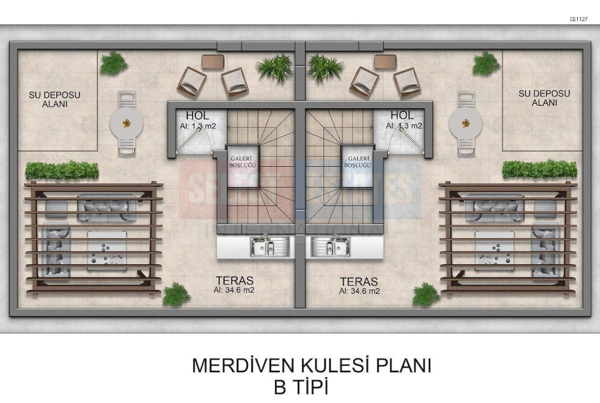 Luxury Villa Ready to Move In in Lapta