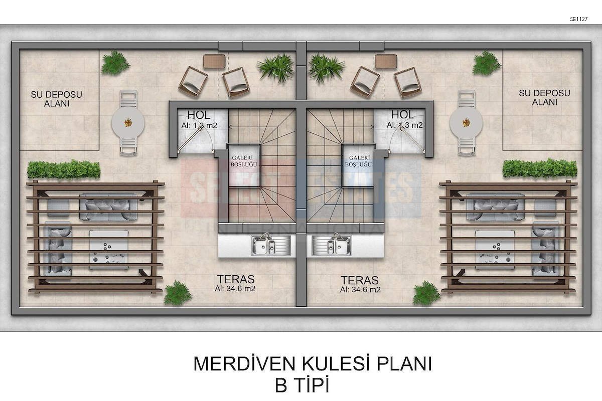 Luxury Villa Ready to Move In in Lapta