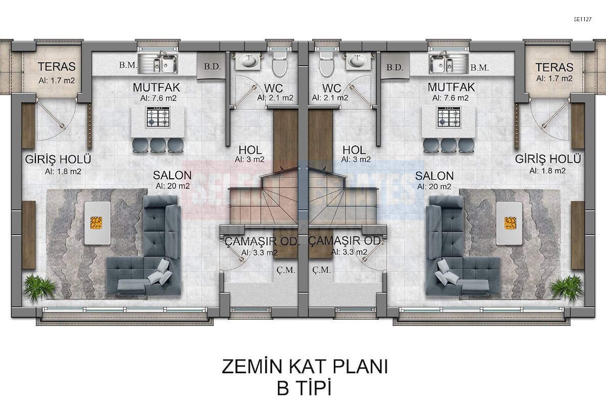 Luxury Villa Ready to Move In in Lapta