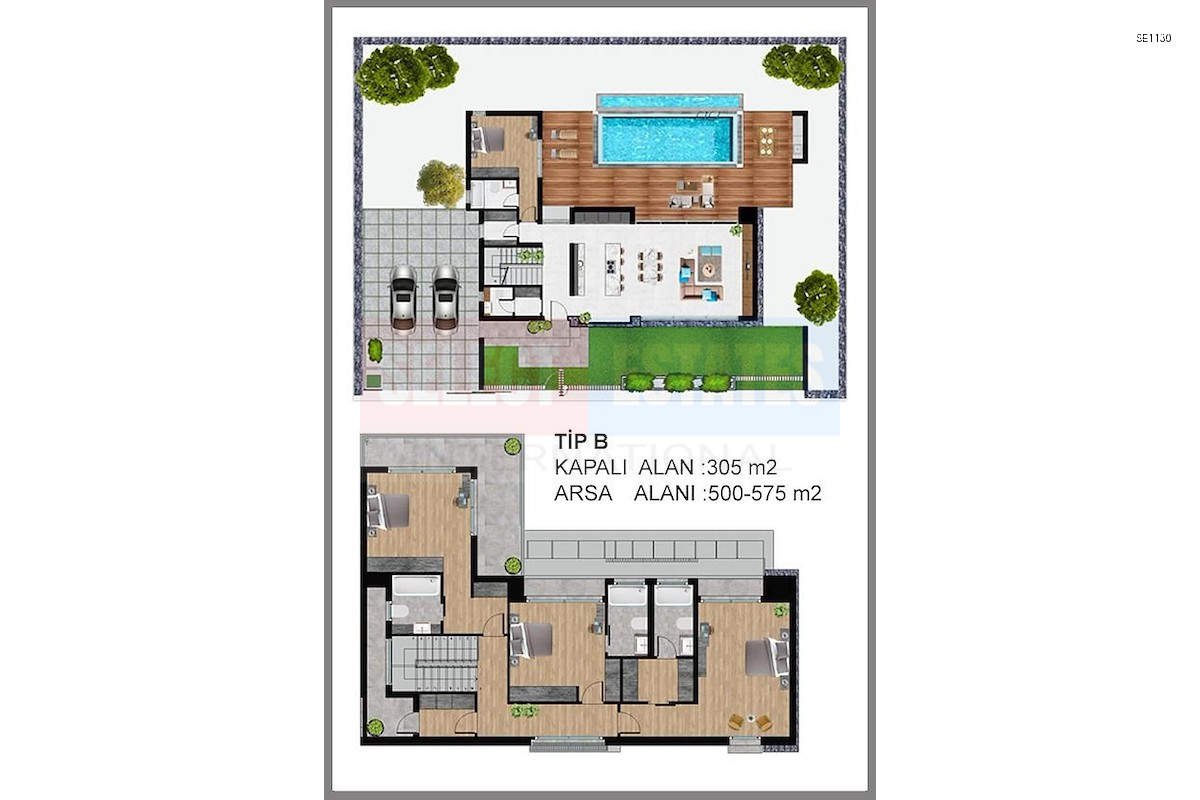 SE1130_017 Modern Villa with Immediate Delivery in Ozanköy