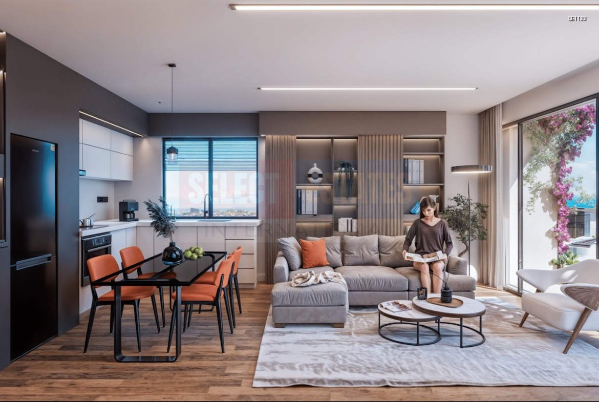 Modern Garden Apartment in Lapta
