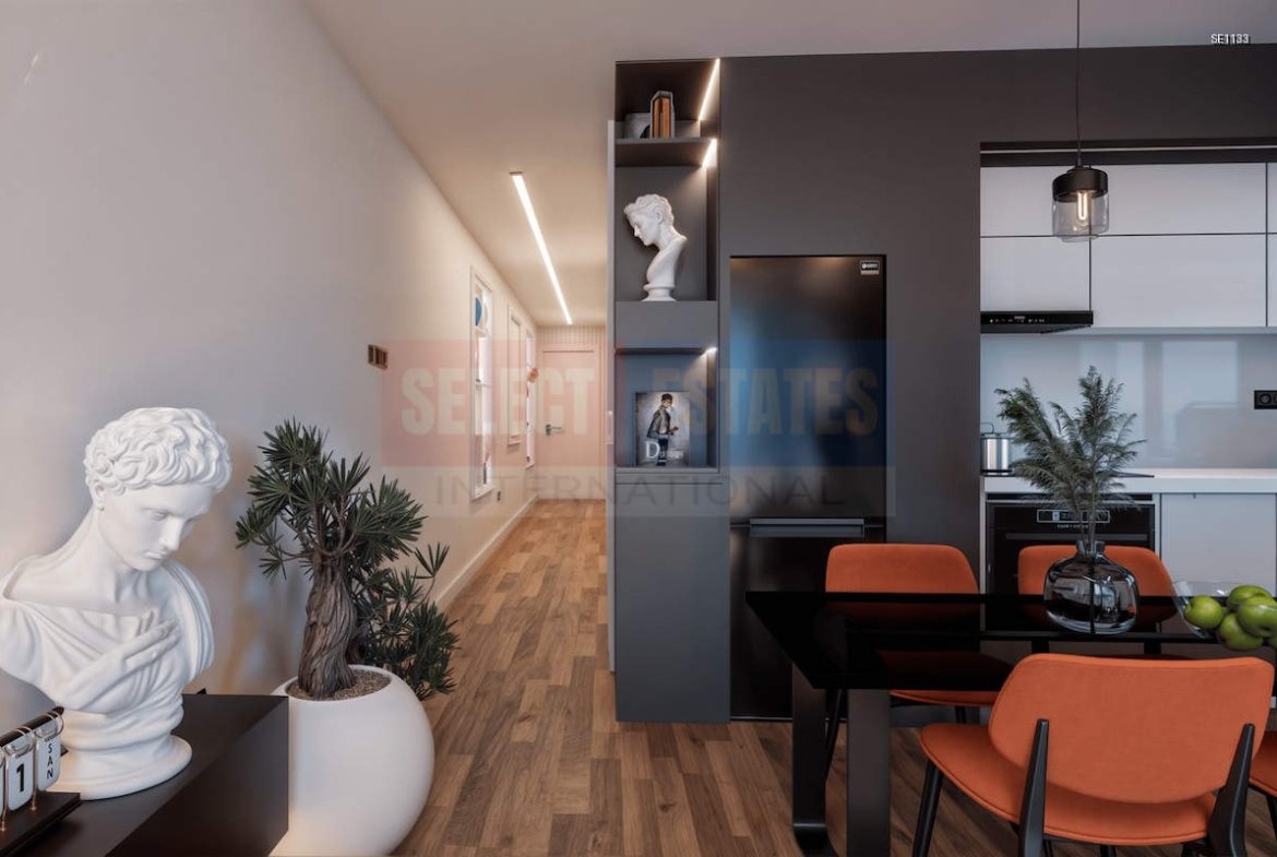 Modern Garden Apartment in Lapta
