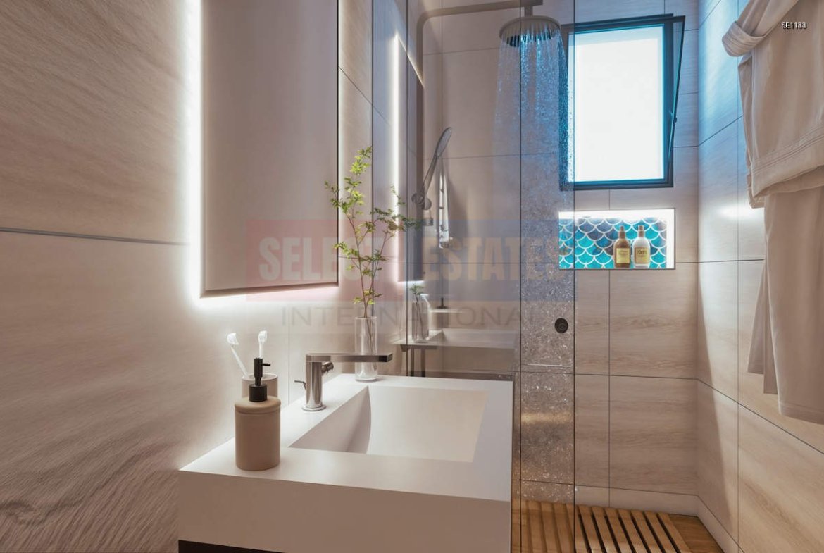 Modern Garden Apartment in Lapta