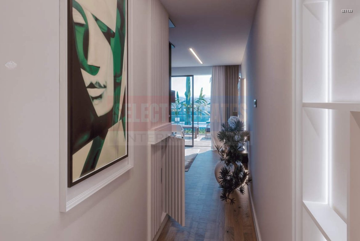 Modern Garden Apartment in Lapta