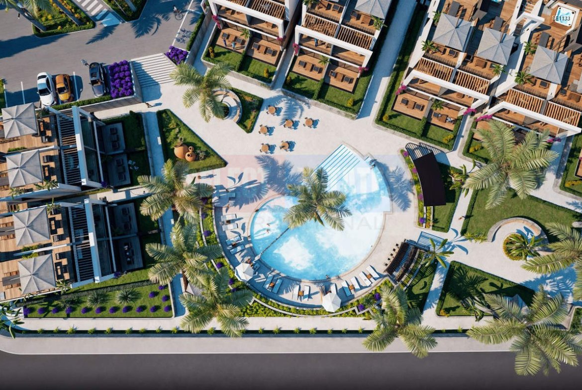 Modern Garden Apartment in Lapta