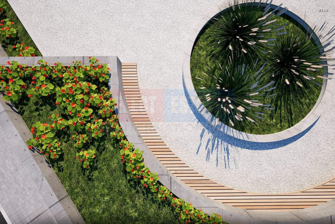 Modern Garden Apartment in Lapta
