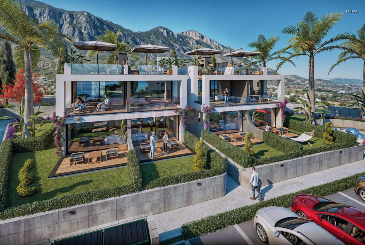 Modern Garden Apartment in Lapta