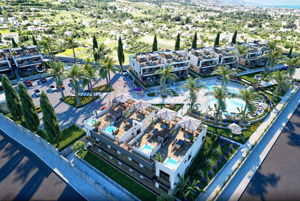 Luxury Penthouse with Sea View in Lapta