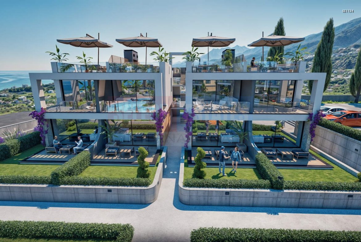 Luxury Penthouse with Sea View in Lapta