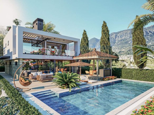 Luxury Villa with Sea View in Lapta