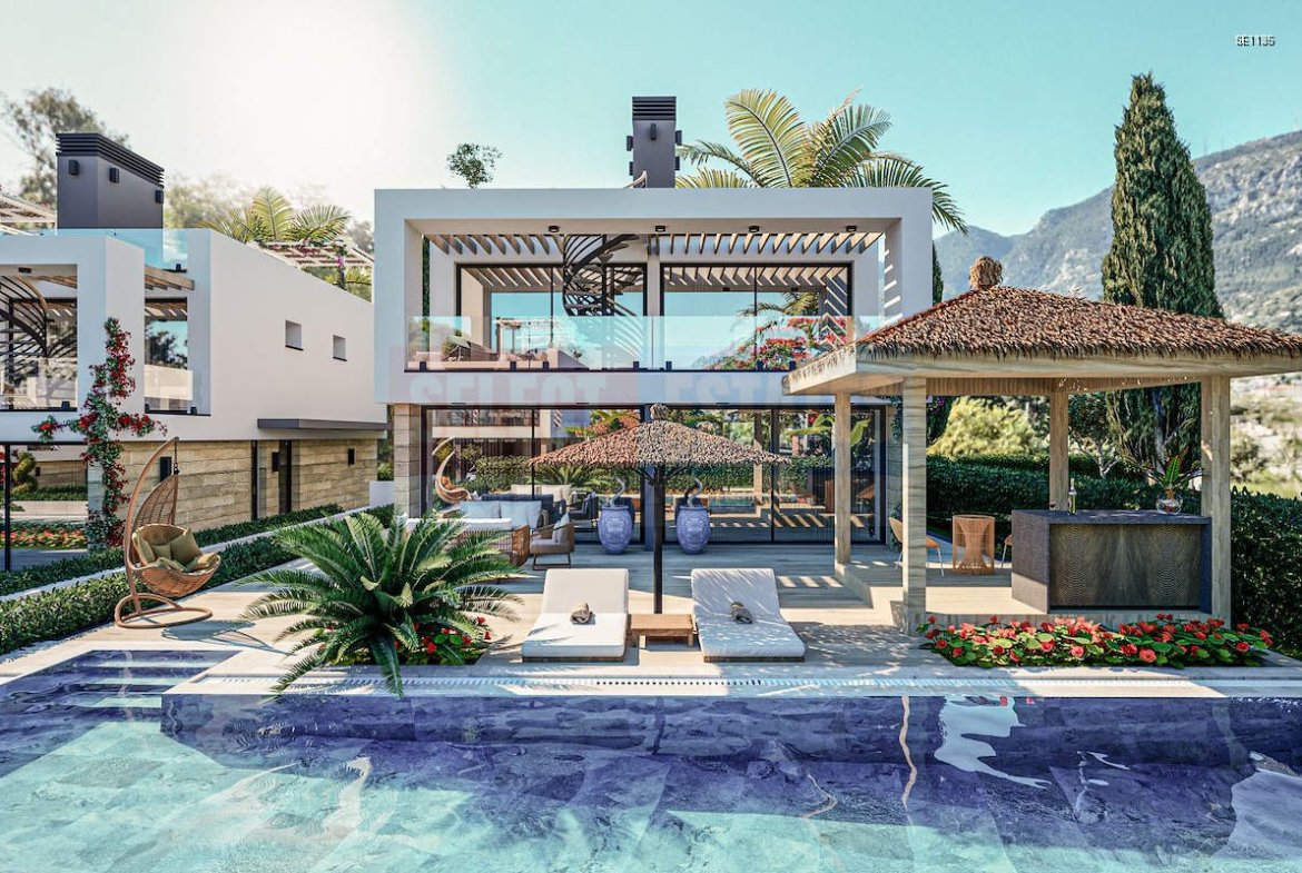 Luxury Villa with Sea View in Lapta