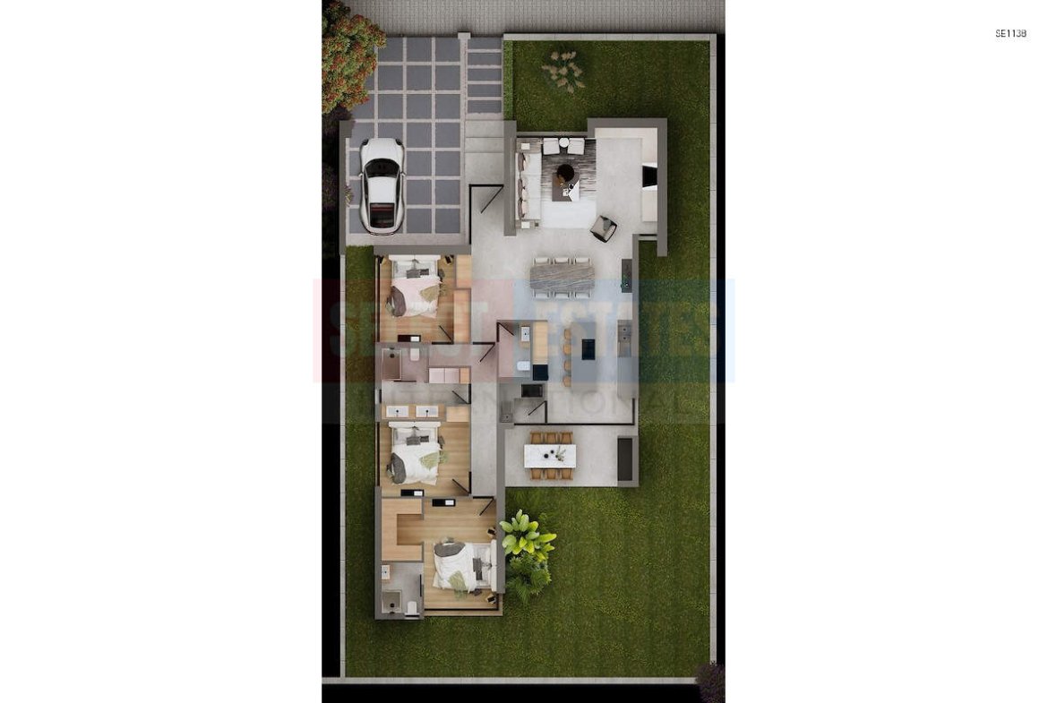Ready Modern Bungalow in Gönyeli