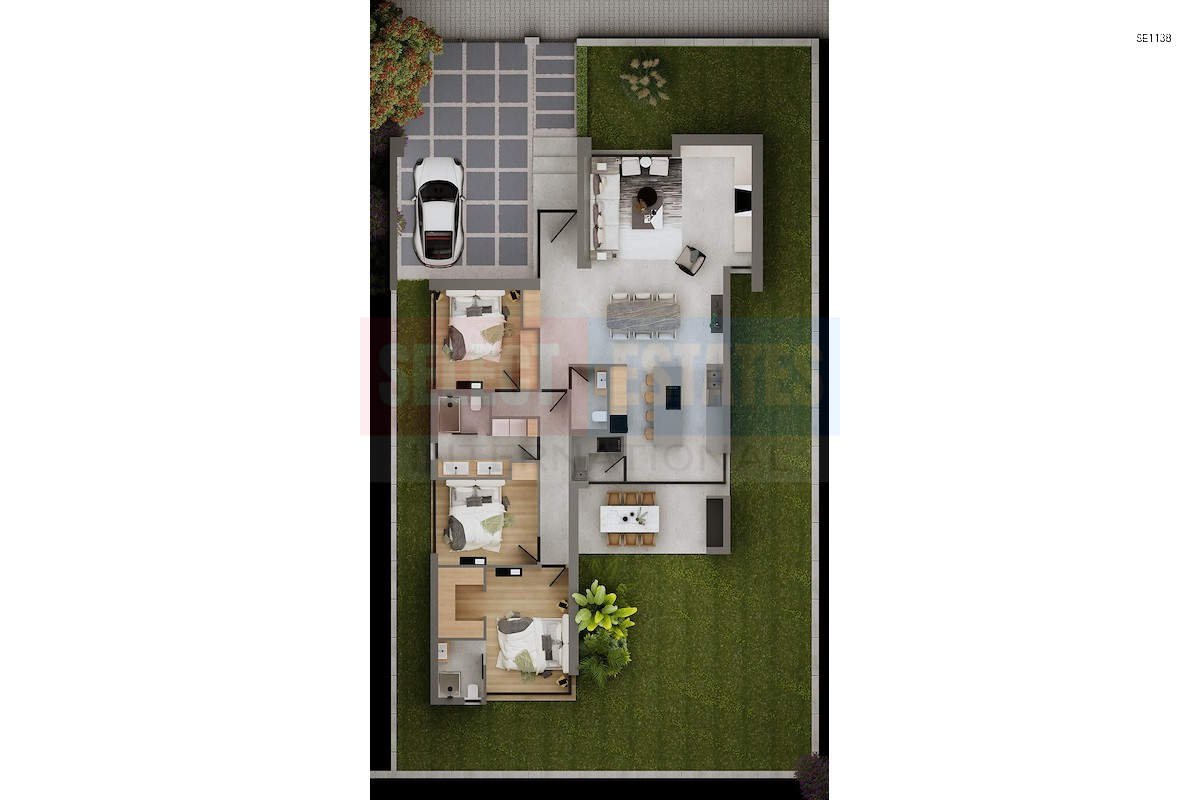 Ready Modern Bungalow in Gönyeli
