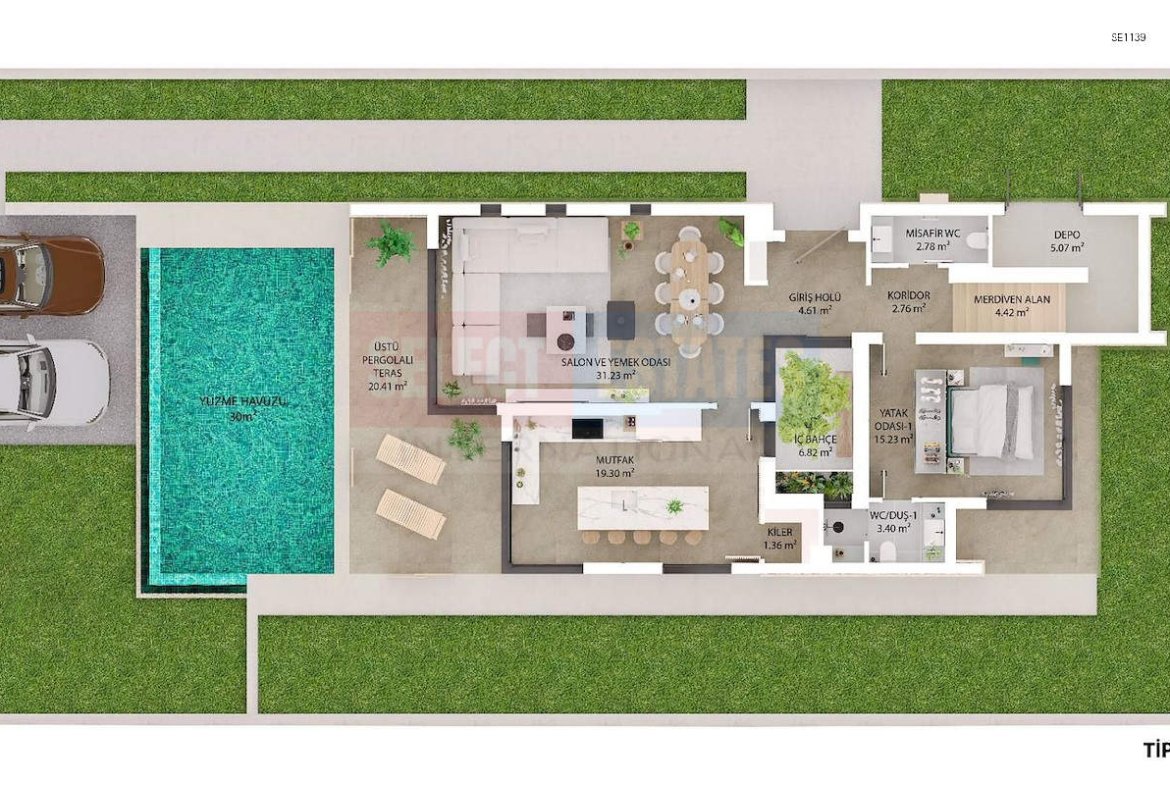 Modern Luxury Villa in Ozanköy