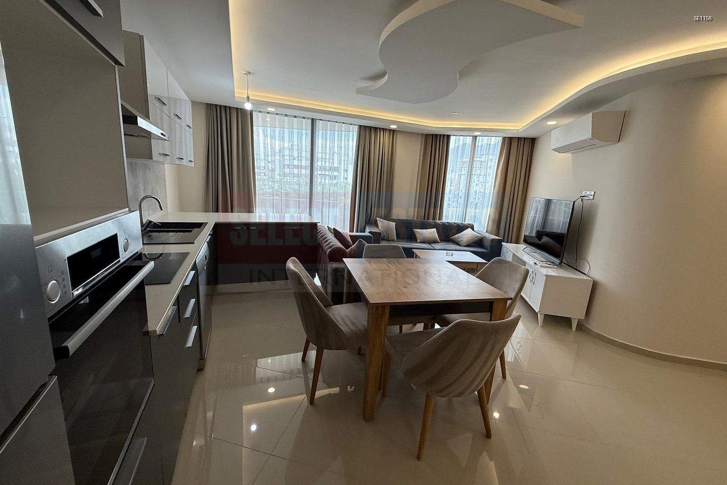Ready 3+1 Apartment in Kyrenia Center