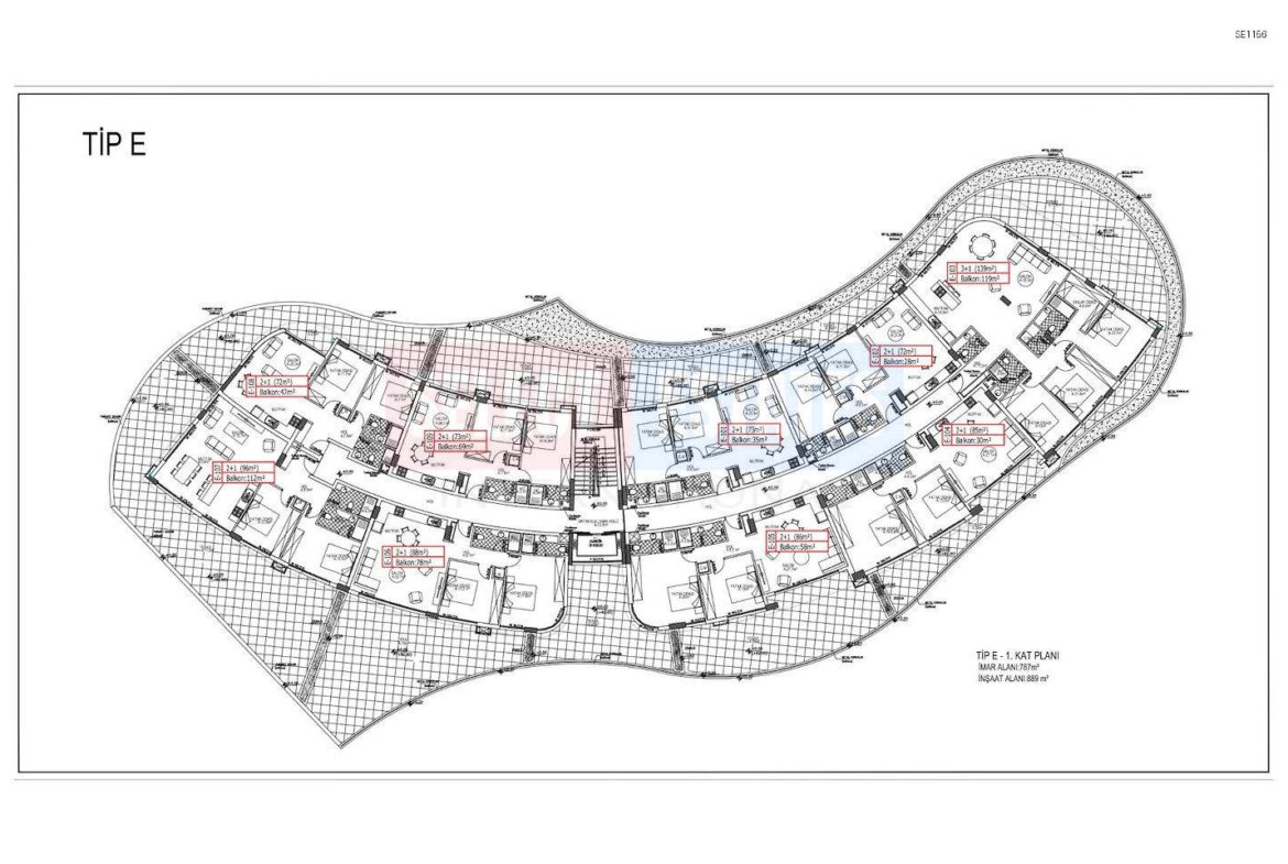 Ready 3+1 Apartment in Kyrenia Center