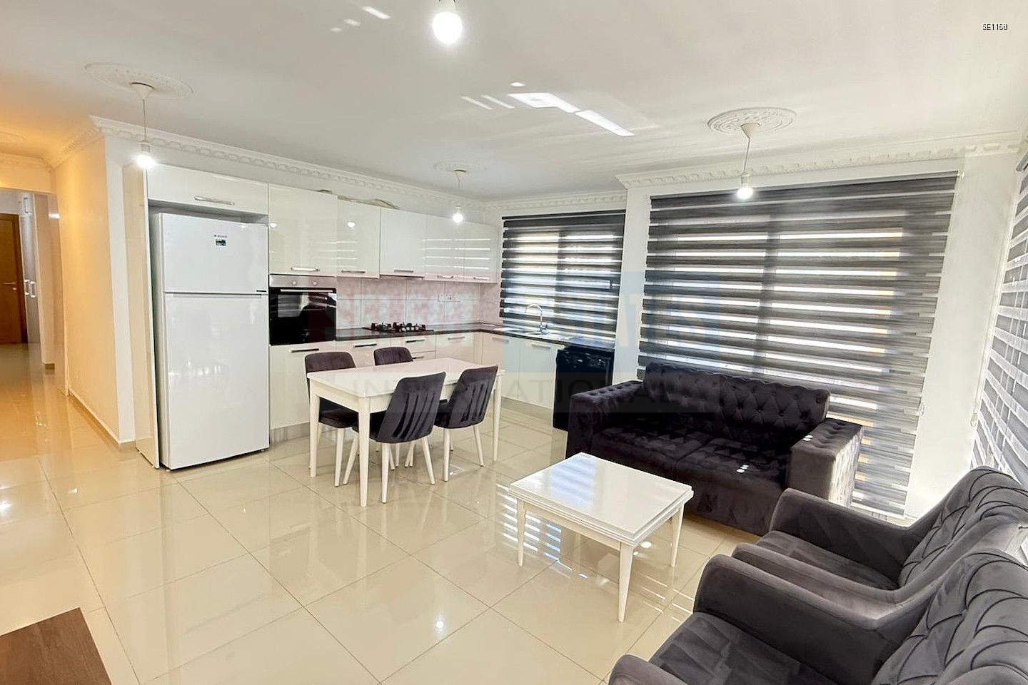 SE1158_004 Ready Apartment with a View in Kyrenia Center