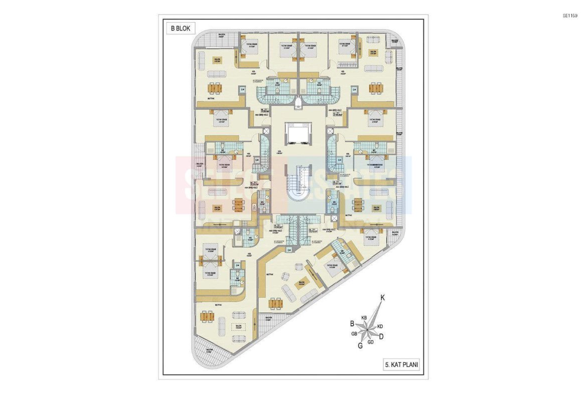 Ready Luxury Apartment in Kyrenia Center