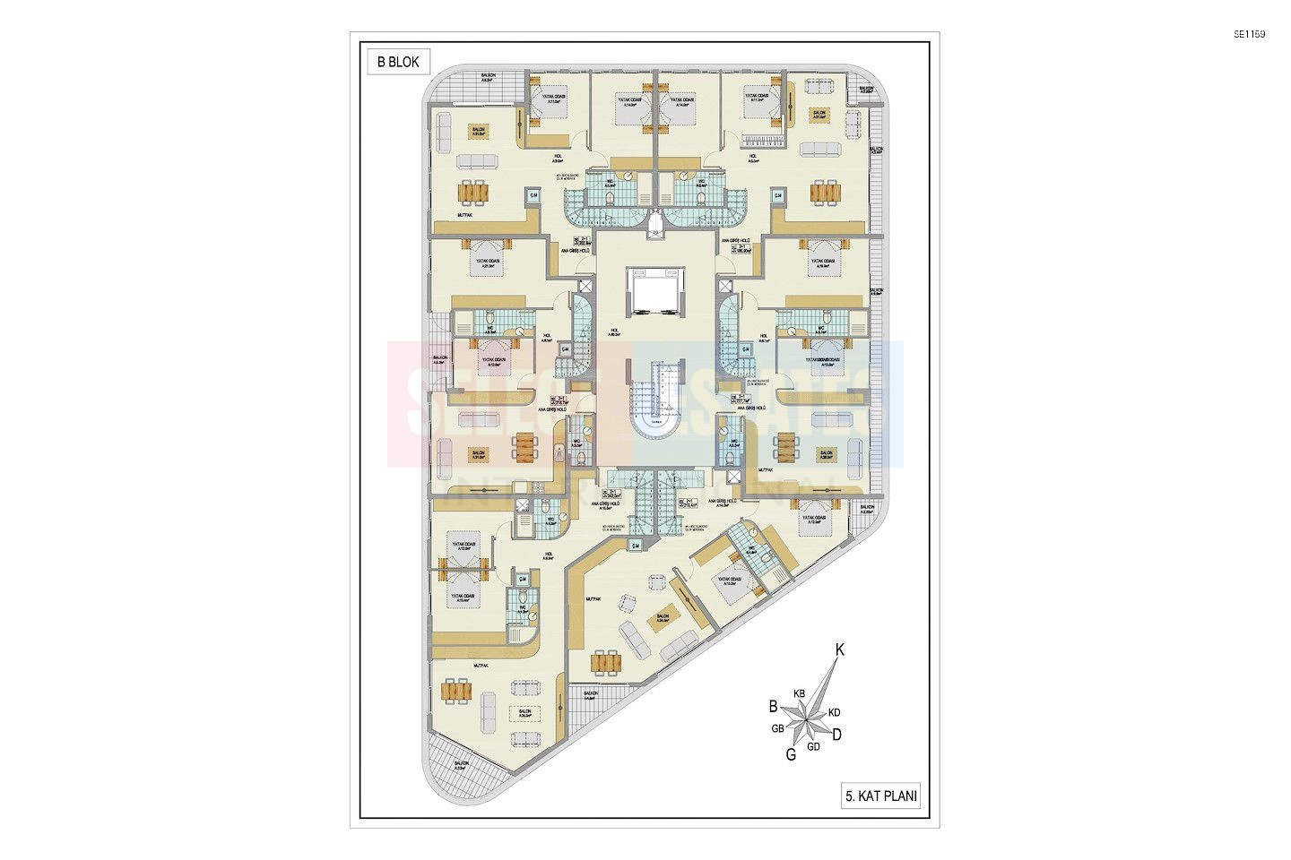 Ready Luxury Apartment in Kyrenia Center