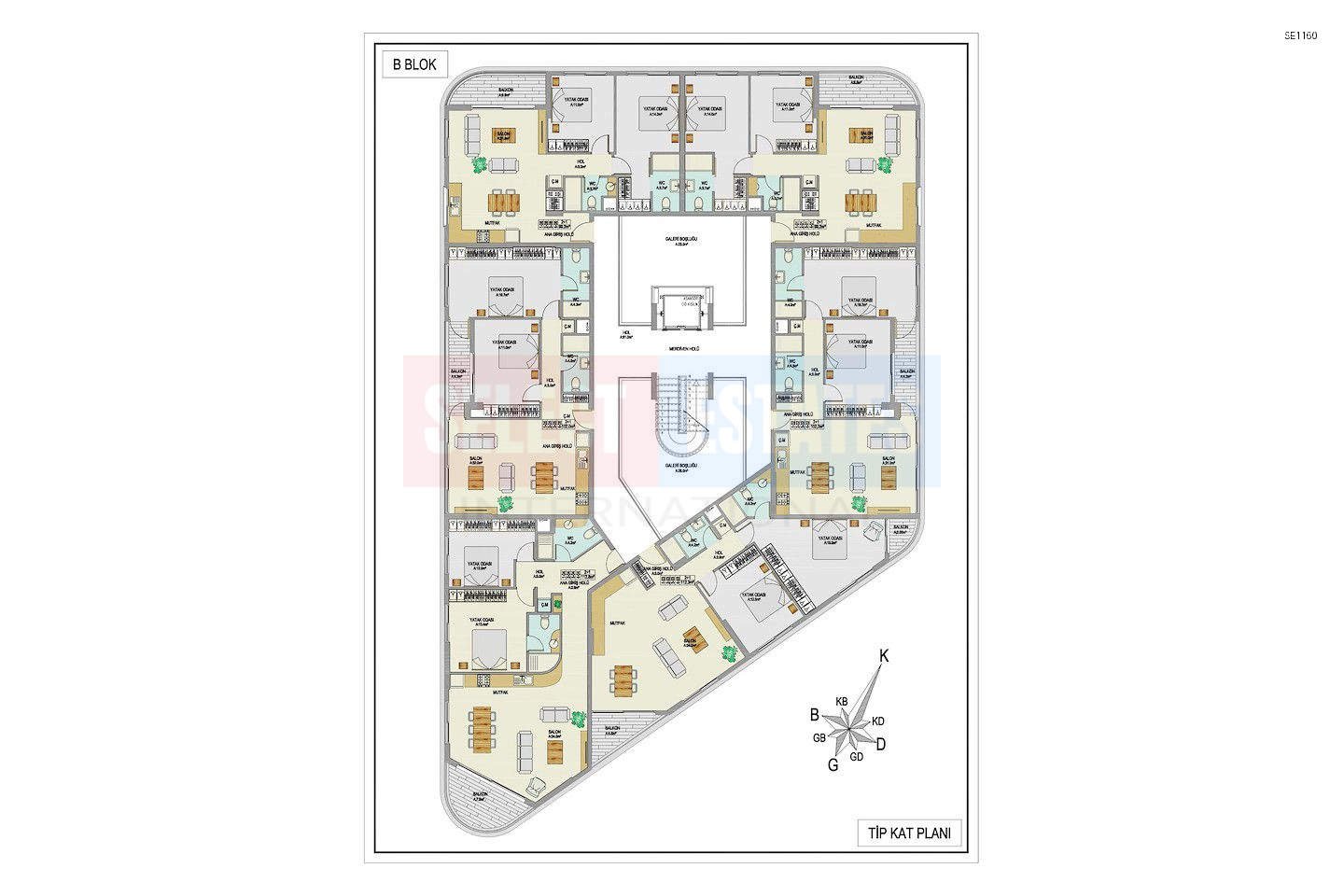 Ready to Move Apartment in Kyrenia Center