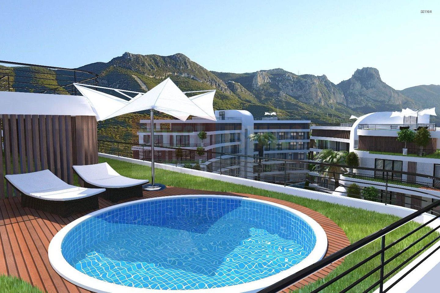 Ready 3+1 Apartment in Kyrenia Center