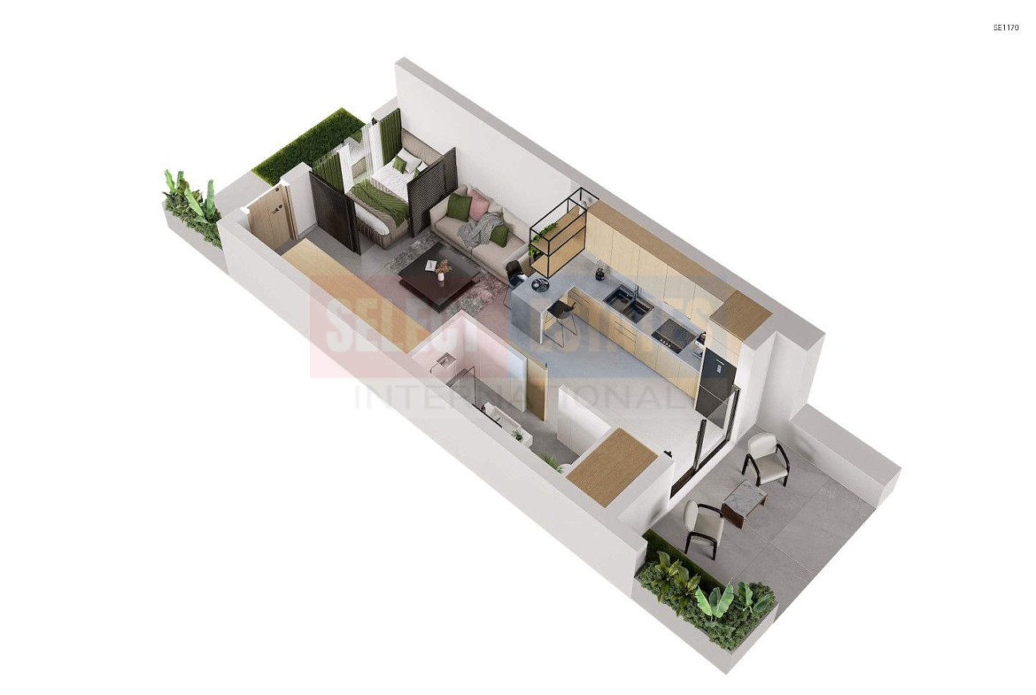 İskele Long Beach Garden Studio