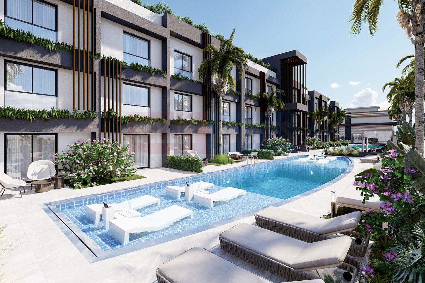 İskele Modern Garden Apartment