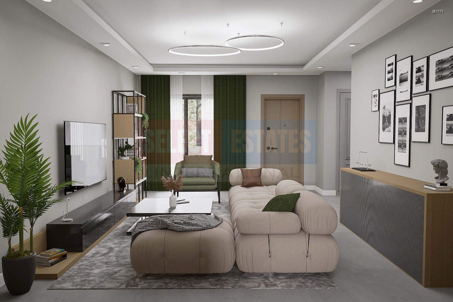 İskele Modern Garden Apartment