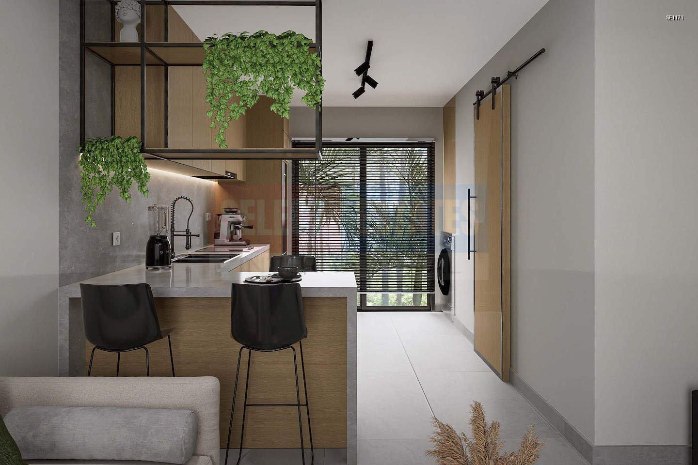 İskele Modern Garden Apartment