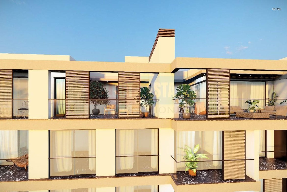 Penthouse with a Large Terrace in Ortaköy