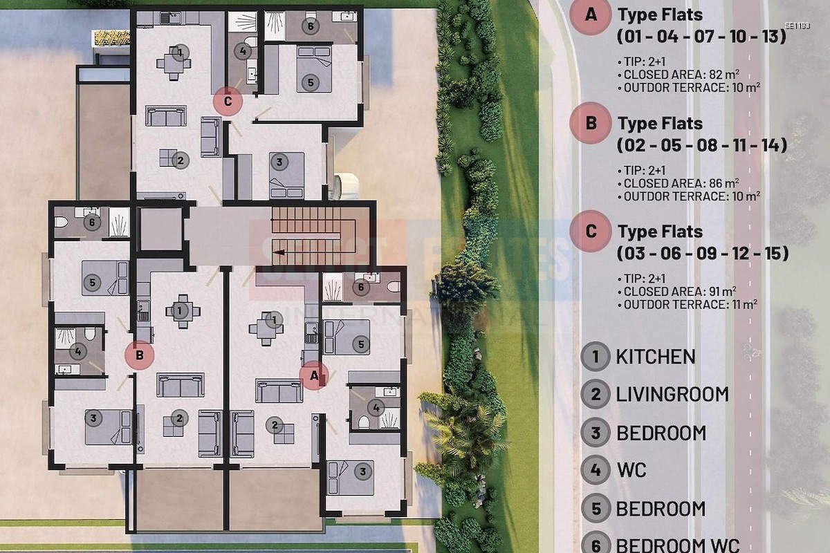 Ready Apartment in Kumsal, Nicosia