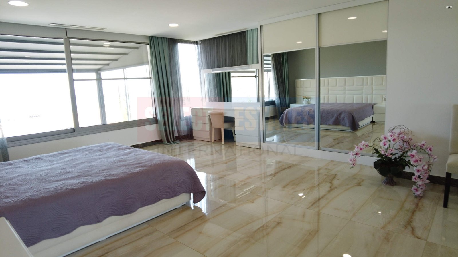 Beach front luxury villa