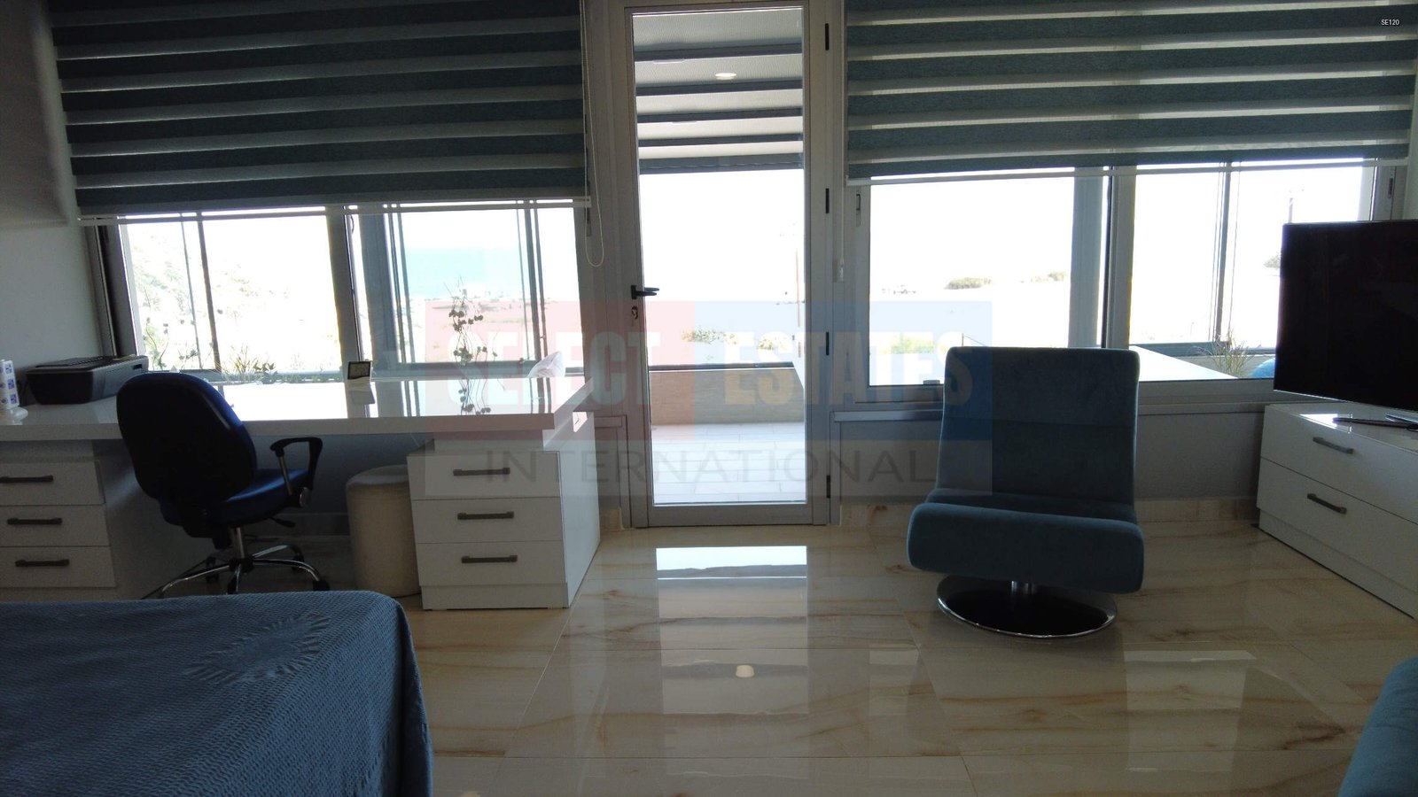 Beach front luxury villa